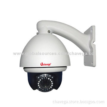 4 Inch 1,000TVL, IR High Speed PTZ, Dome CCTV Camera